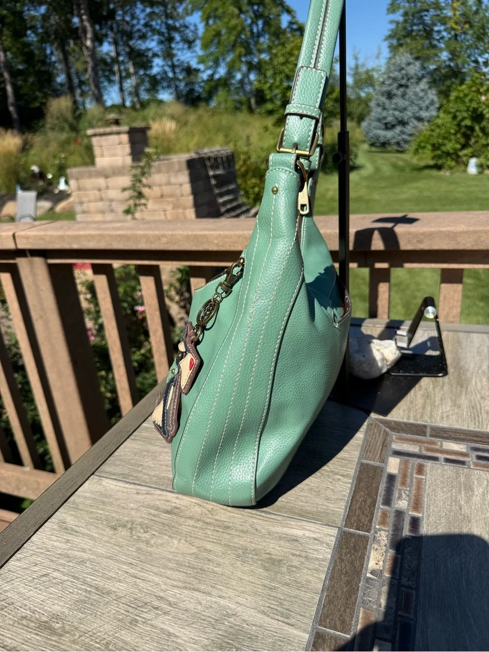 EUC Chala Sweet Hobo Tote / Shoulder Bag with Dog coin Bag